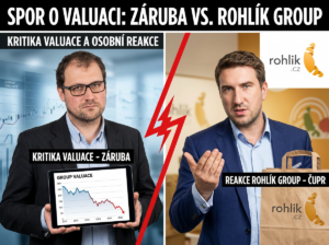 „Jeho schopnosti nestačí“: jak Rohlík odpověděl na Zárubovu kritiku valuace